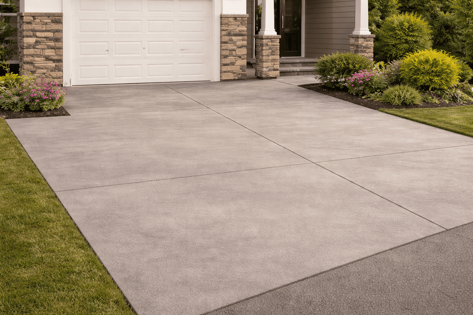 Concrete installation project in London Ontario