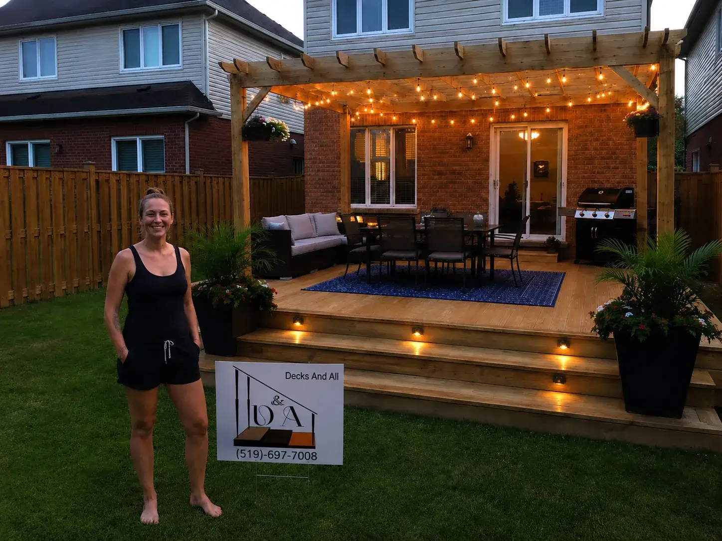 Client backyard project